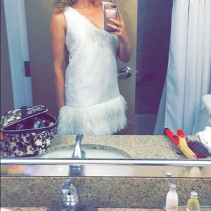 White feather cocktail